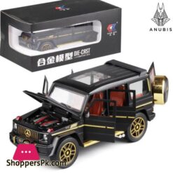 124 Mercedes Benz G63 Alloy diecast model car lights sound