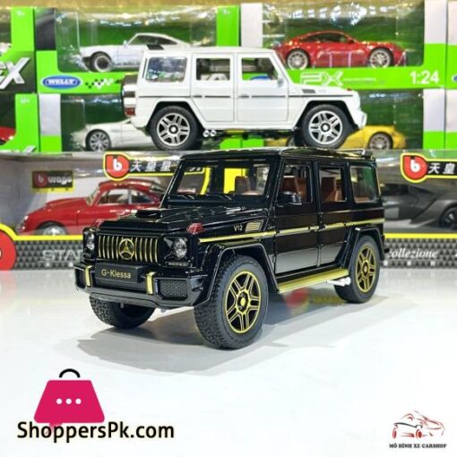 124 Mercedes Benz G63 Alloy diecast model car lights sound