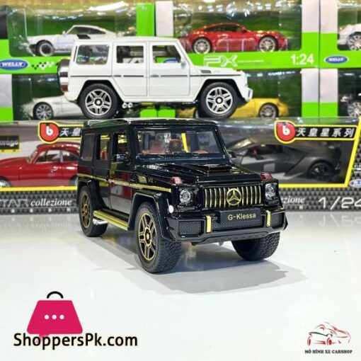 124 Mercedes Benz G63 Alloy diecast model car lights sound