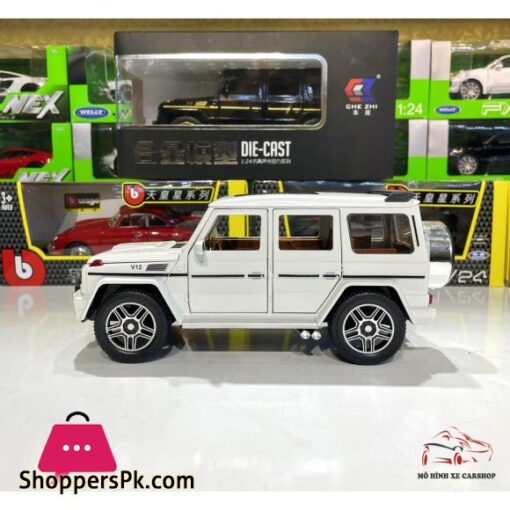 124 Mercedes Benz G63 Alloy diecast model car lights sound