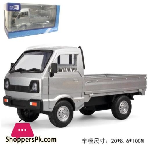 124 Suzuki pickup 4wd diecast alloy model light sound