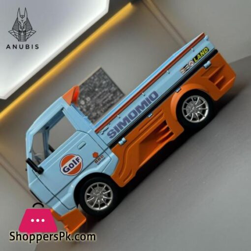 124 Suzuki pickup 4wd diecast alloy model light sound