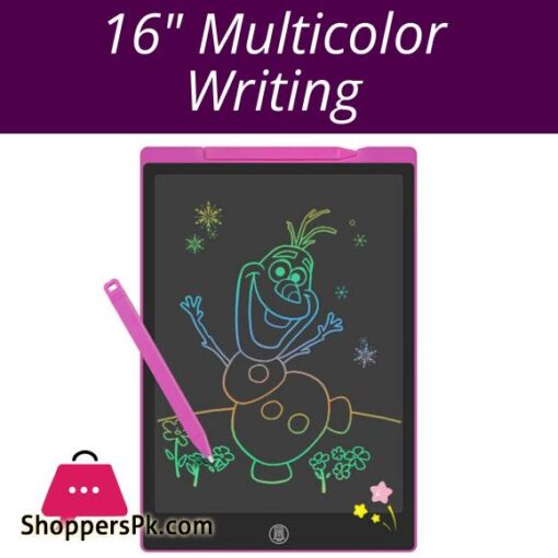 8 10 12 16 Multicolor Display LCD Drawing Writing Tablet for Kids Adults with Pen Eraseable Colorful E writer Digital Memo Pad