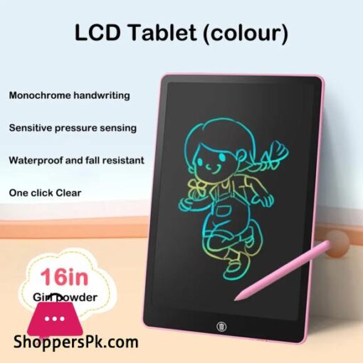 8 10 12 16 Multicolor Display LCD Drawing Writing Tablet for Kids Adults with Pen Eraseable Colorful E writer Digital Memo Pad