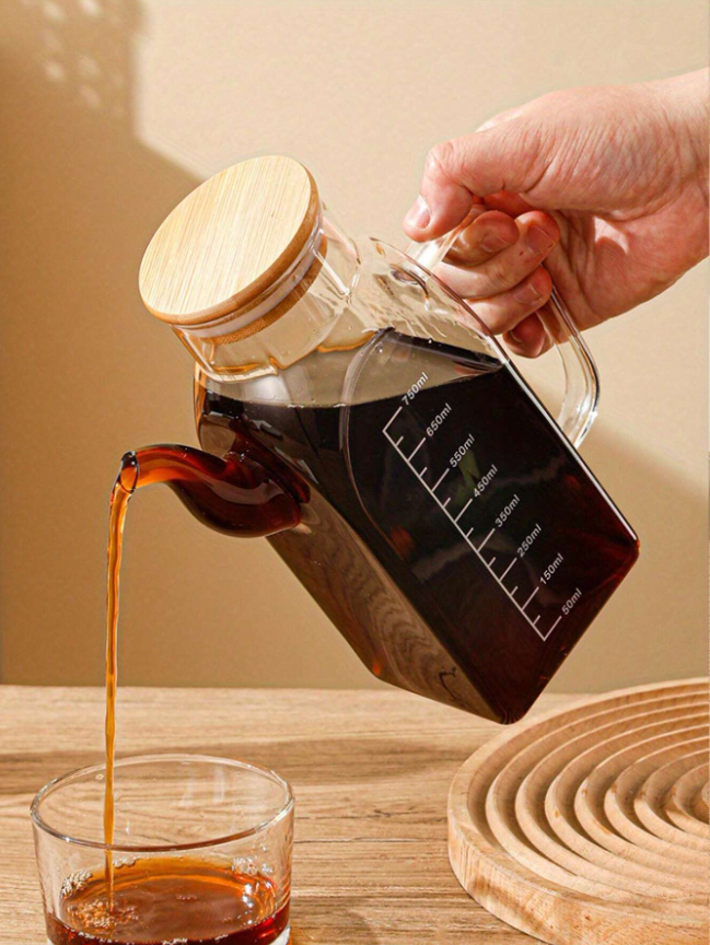 High Quality Glass Oil BottleSoy Sauce Vinegar Dispenser Anti-Leakage Oil Tank With Side Handle