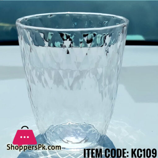 Acrylic Clear Drinking Glass Tumblers Pack of 6 - KC109