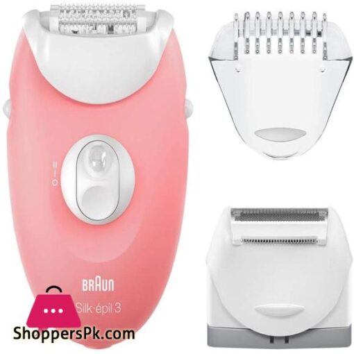 Braun SE 3440 Silk Epil 3 Starter 3 In 1 Hair Removal Epilator