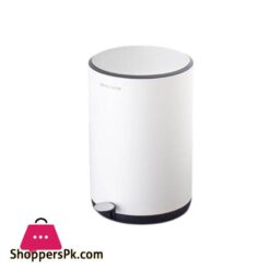 LJT09 10 2 Trash Can 10 Liter White