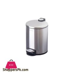 LJT12 5 1 Trash Can 5 Liter Stainless Steel