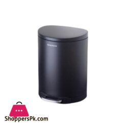 LJT11 6 3 Trash Can 6 Liter Black 4c