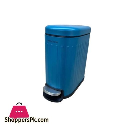 LJT05 5 5 Trash Can 5 Liter Blue