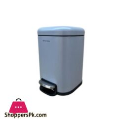 LJT06 6 4 Trash Can 6 Liter Gray