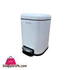 LJT06 6 2 Trash Can 6 Liter White