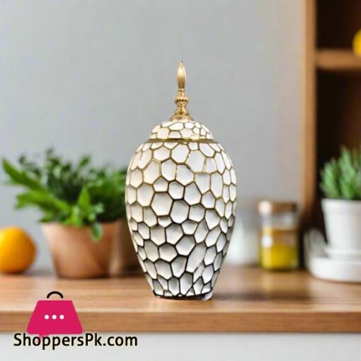 Fancy Ceramic Vase Candy Jar YC-013