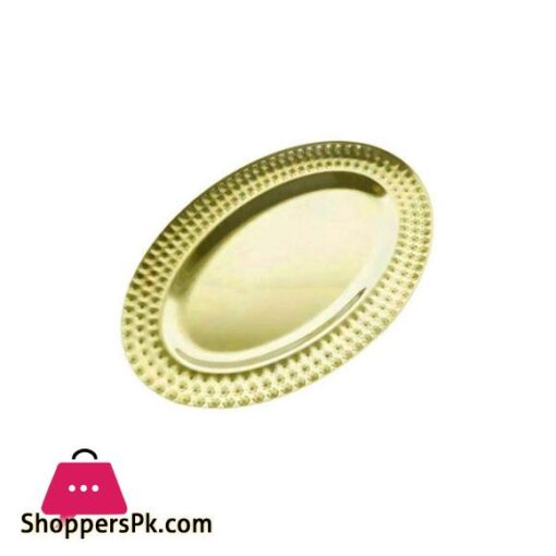 GST2001 Oval Tray 35cm Gold