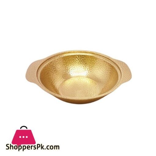 DS1020 Gold Snowflake Bowl 22cm