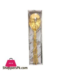 CD6596 Curry Serving Spoon Gold