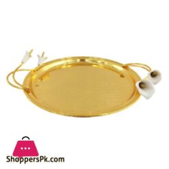 TA2566 G Round Lily Tray M Orchid 8c