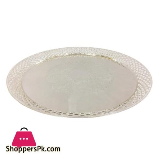 TA1621 Tray Round M S ORCHID 8c