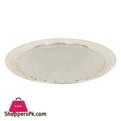 TA1622 Tray Round S S ORCHID 8c