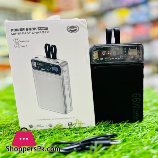 Power Bank 20000 Mah Power 66 watt Ultra Super Fast Charging Modern Technoloy Best Results