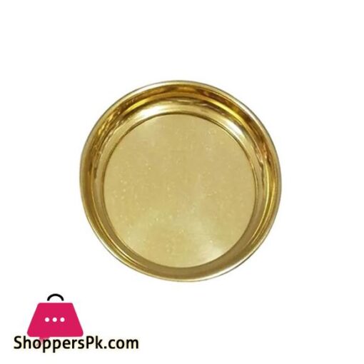 DS1010 Round Gold Tray 40cm