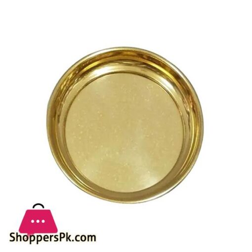 DS1011 Round Gold Tray 45cm