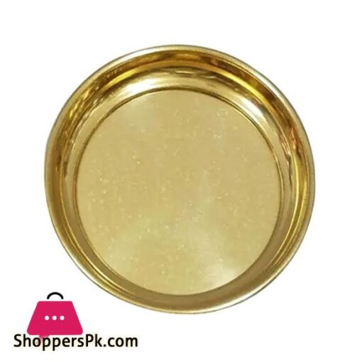 DS1013 Round Gold Tray 55cm