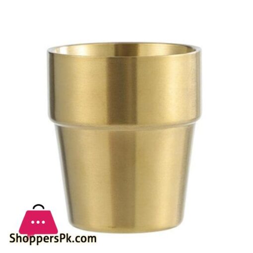 Stainless Steel Drinking Glass Gold 260ml GST2091