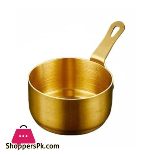 Stainless Steel Mini Saucepan Gold 100ml GST2067