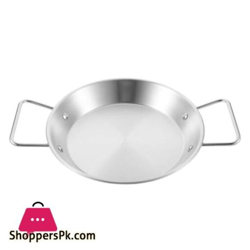 Stainless Steel Silver Plated Pedestal Pan 28cm GST2111