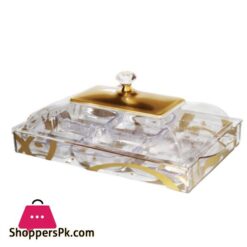 TL0113670 Taliona Rect Candy Box Gold 6c