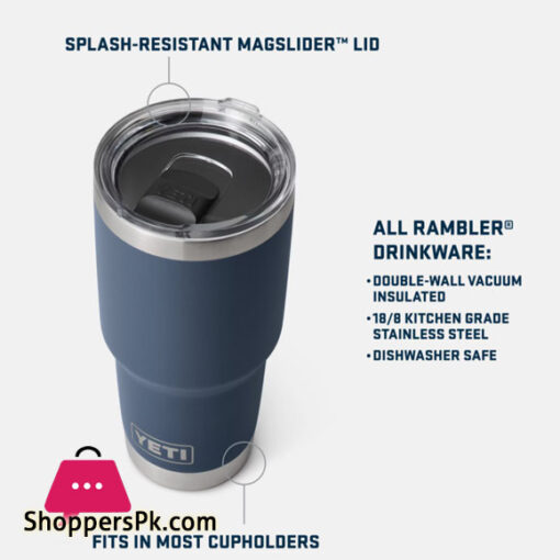 YETI RAMBLER 30 OZ TUMBLER WITH MAGSLIDER LID