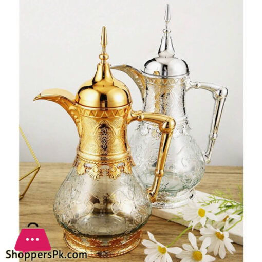 Arabic Style Tea/Juice/Coffee Thermal Insulated Pot 1.6L SV-36 Gold