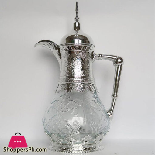 Arabic Style Tea/Juice/Coffee Thermal Insulated Pot 1.6L SV-36 Silver