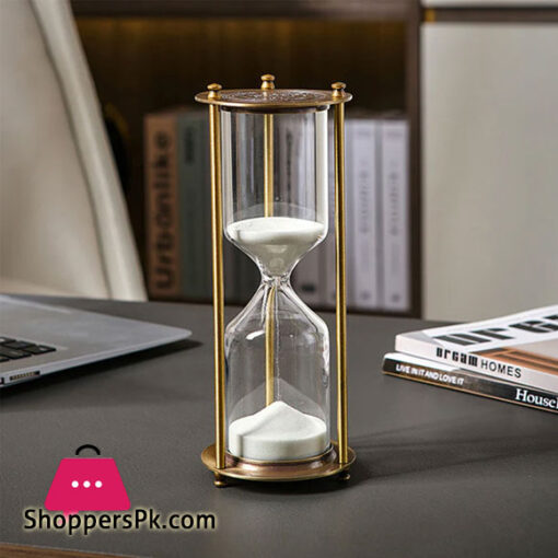 Brass Hourglass (15 min)