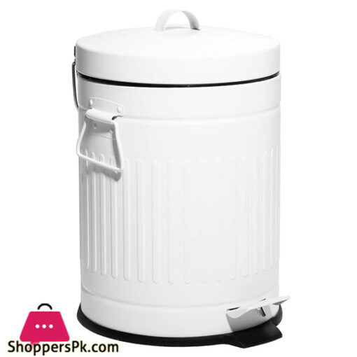 DANNY HOME Stainless Steel Dustbin Trash Can 5 Liter