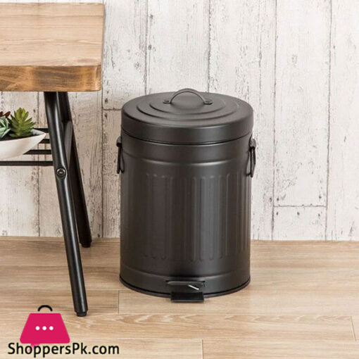 DANNY HOME Stainless Steel Dustbin Trash Can 5 Liter