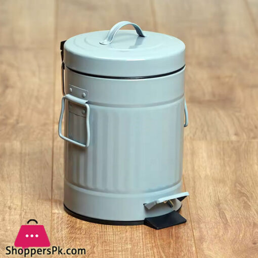 DANNY HOME Stainless Steel Dustbin Trash Can 12 Liter