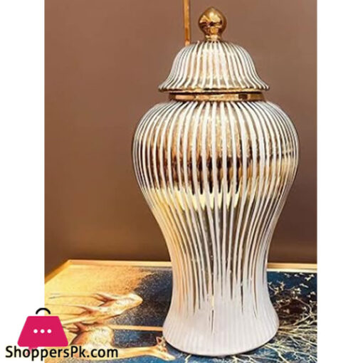 Fancy Ceramic Vase Candy Jar YC-044