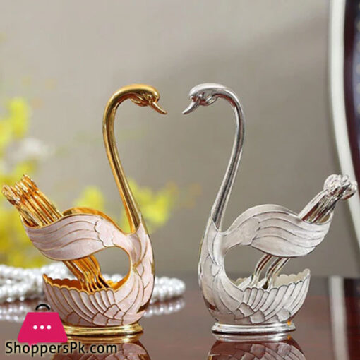 Fancy Swan Spoon Set NG-002