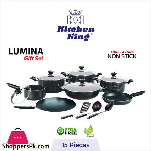 Kitchen King Lumina Gift Set – 15 Pieces KK7510103