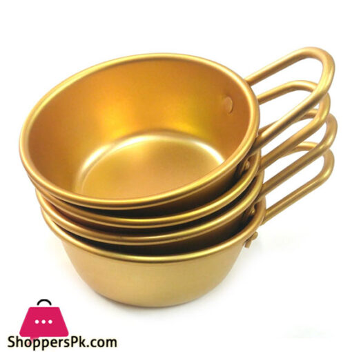 Korean Traditional Rice Cup Gold 13.5cm GST2162