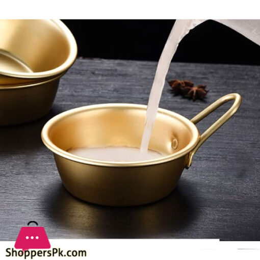 Korean Traditional Rice Cup Gold 13.5cm GST2162