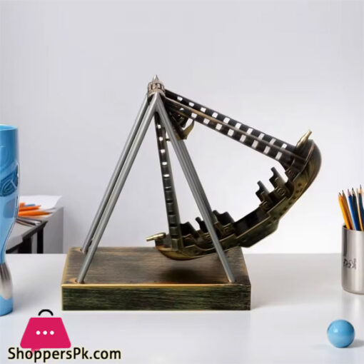 Pirate Ship Shape Perpetual Motion Ornaments