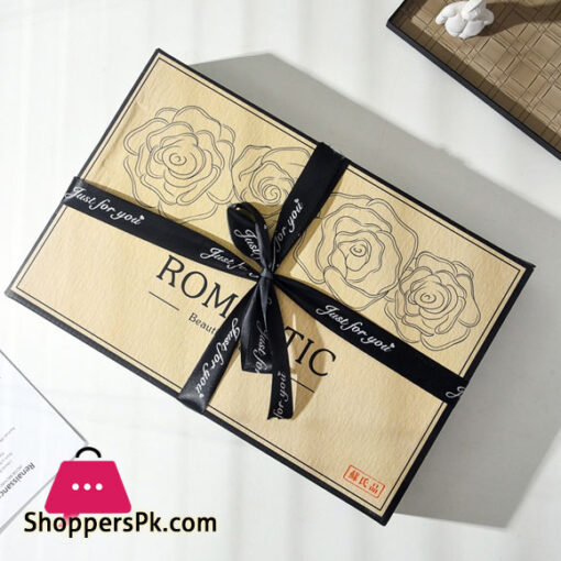 Rose Motif 6-Ceramic Bowl Gift Box