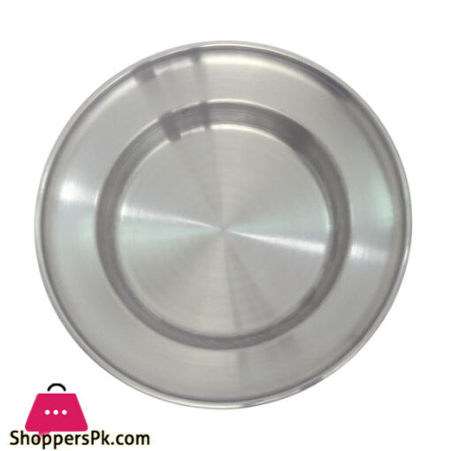 Round Deep Plate 20CM Silver GST2150