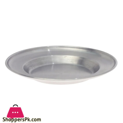 Round Deep Plate 20CM Silver GST2150