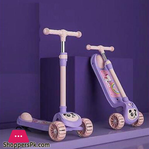 Three Wheels Kids Children Scooter with Flash Light