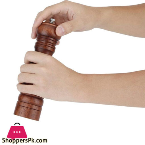 Wooden Salt and Pepper Mill Brown 1Pcs SB3035